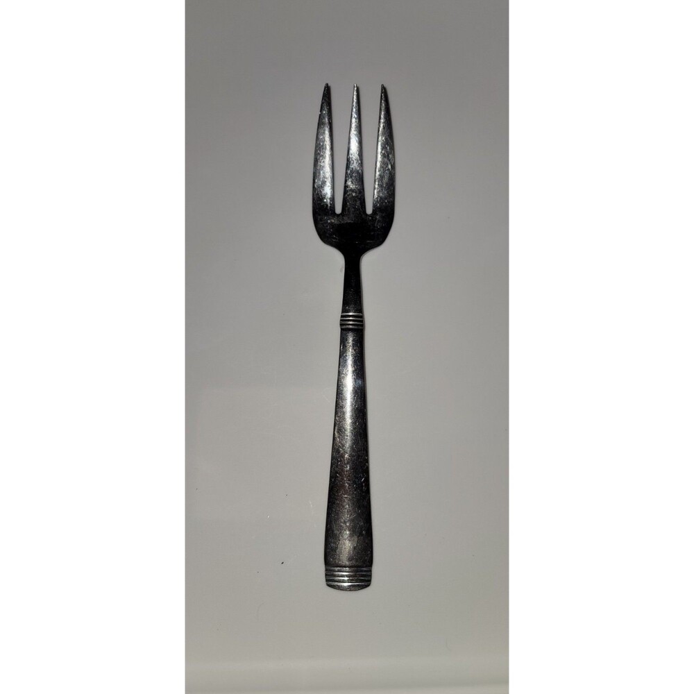 Cambridge Silver Metro Glossy Fork Stainless Steel Three Prong Serving Fork
